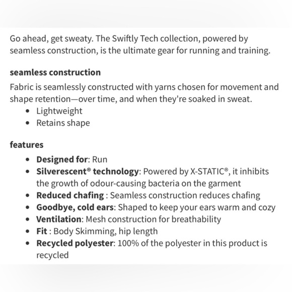 Lululemon Pink Swiftly Tech Racerback 2.0 Sport Tank Top Women’s Size 10 - Picture 9 of 9